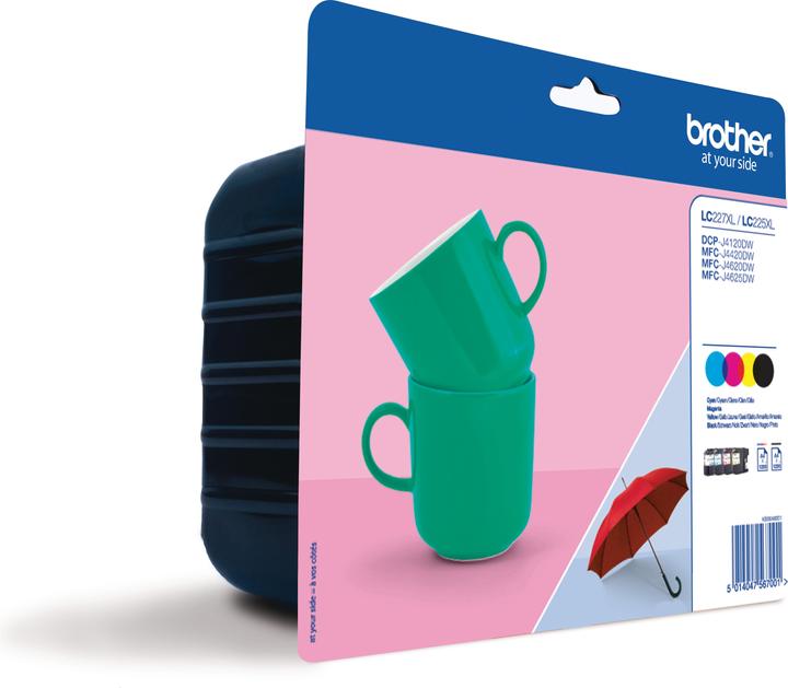Image du produit Brother LC-227XLVALBP Value Pack (M, CF, Y, C)