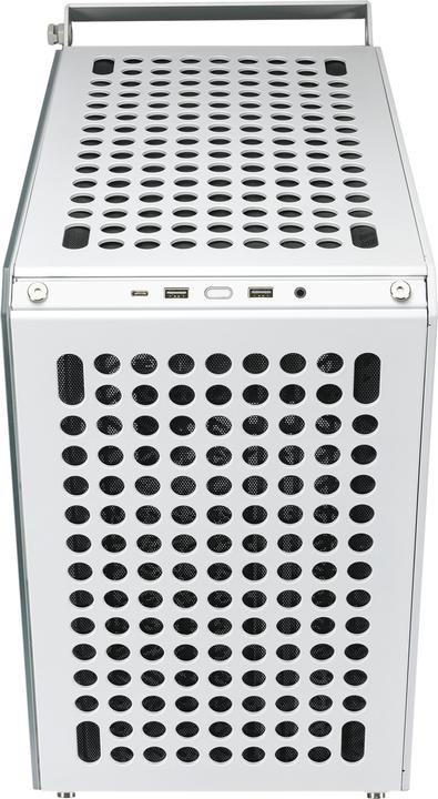 Actual product image Cooler Master Qube 500 Flatpack White (mATX, ITX, ATX)