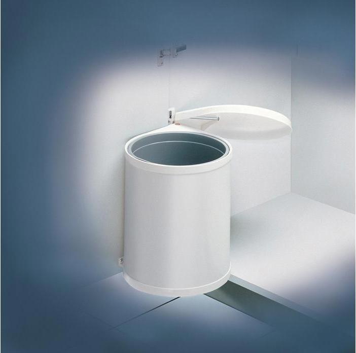 Produktbild Hailo Compact-Box M, Einbau-Mülleimer, 15 ltr, Edelstahl (15 l)