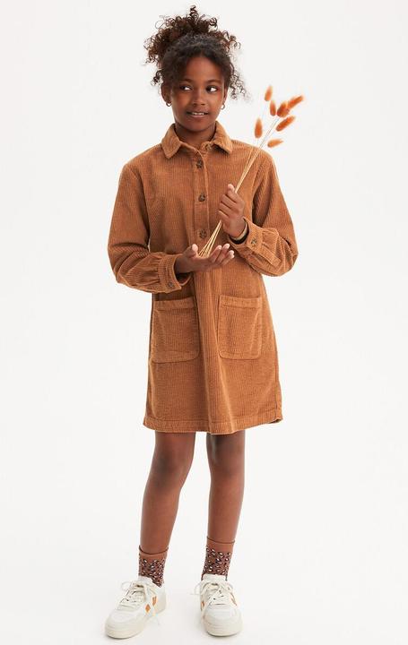 Produktbild La Redoute Collections Langärmeliges Cord-Kleid