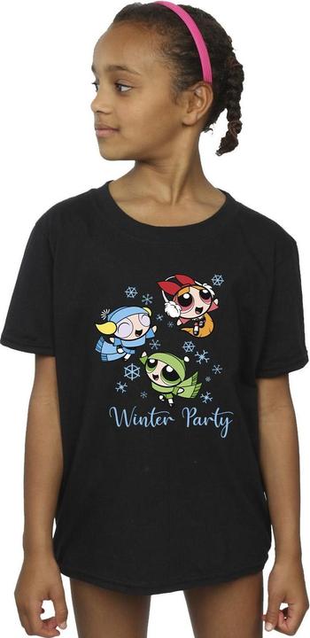 Immagine prodotto The Powerpuff Girls Girls Winter Party Maglietta Ragazze (140, 146)