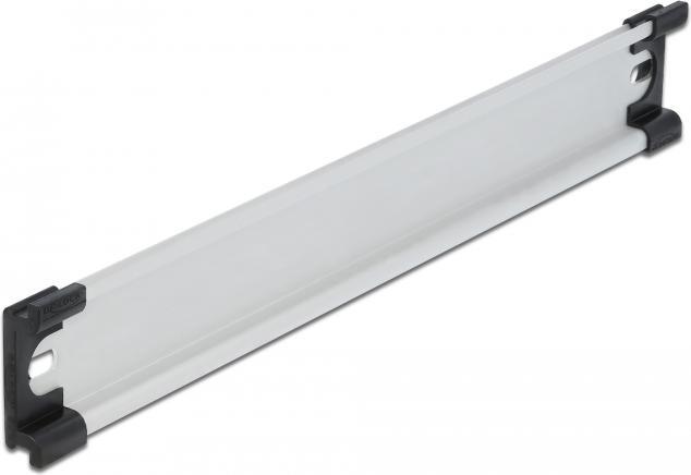 Image du produit Delock Rail oméga 35 x 7,5 mm, 10 en aluminium, trous pour fentes