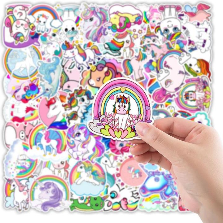 Immagine prodotto JTI Confezione con adesivi - Unicorni