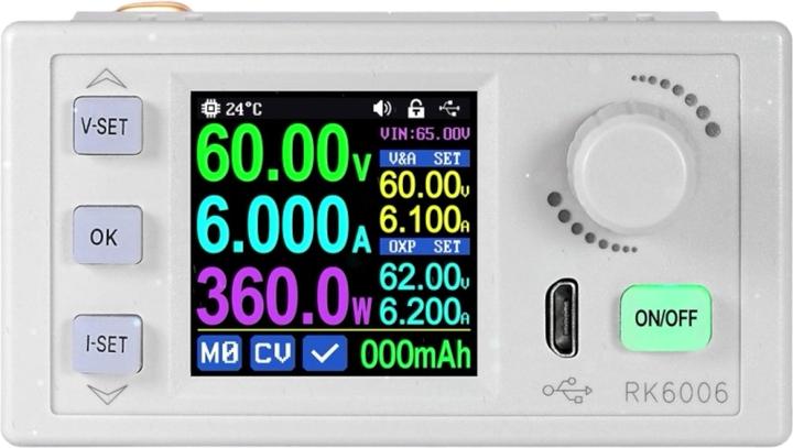 Image du produit RD Tech RK6006-BT Alimentation programmable de laboratoire Convertisseur DC-DC 60V 6A 360W