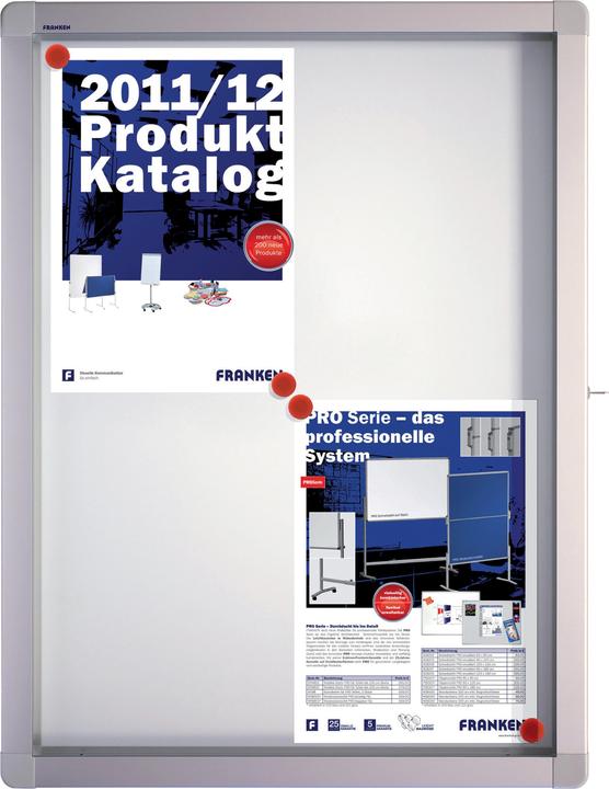 Image du produit Franken Vitrine d'affichage 53x70.4x4.5cm extérieur magnétique/descriptif porte à battants (4 x A4)
