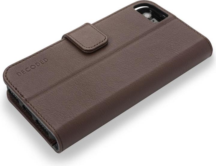 Actual product image Decoded D6IPO7WC4CBN mobile phone case (4.7") Wallet case Brown (Sharp Aquos Sense2, Apple iPhone SE (3rd Gen))