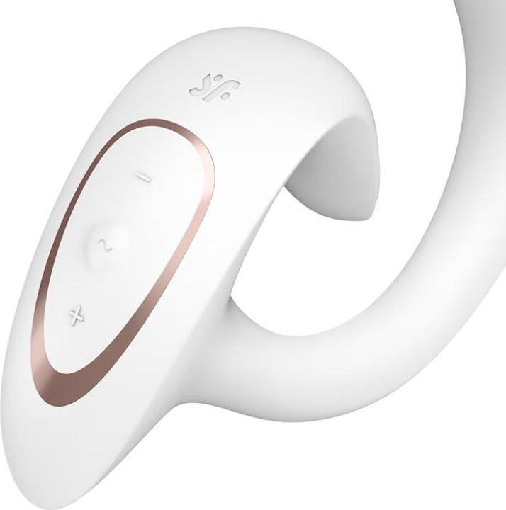 Actual product image Satisfyer G For Goddess 1 Rabbit Vibrator White