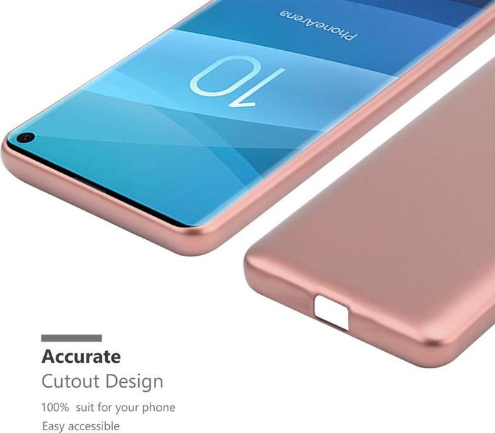 Produktbild Cadorabo TPU Matt Metallic Cover (Samsung Galaxy S10)