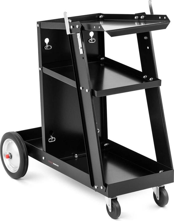Stamos Carrello porta saldatrice - 3 superfici di appoggio - 80 kg