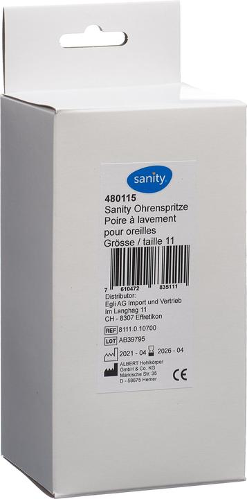 Sanity Ohrspritze Gr11