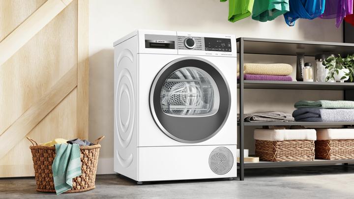 Produktbild Bosch Hausgeräte Serie 6 AutoDry Wärmepumpentrockner ITModell (9 kg, Links)