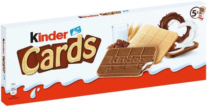 Produktbild Kinder Cards Waffeln 30 St. (30 x)