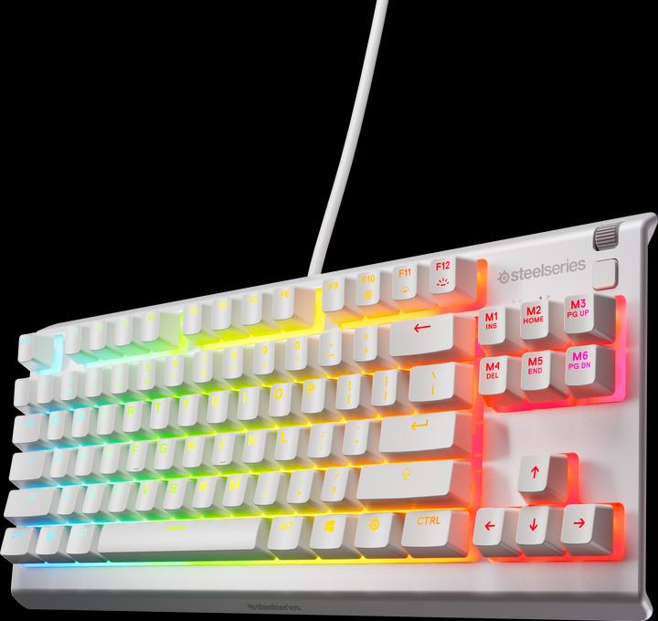 Actual product image SteelSeries Apex 3 TKL White DE (DE)