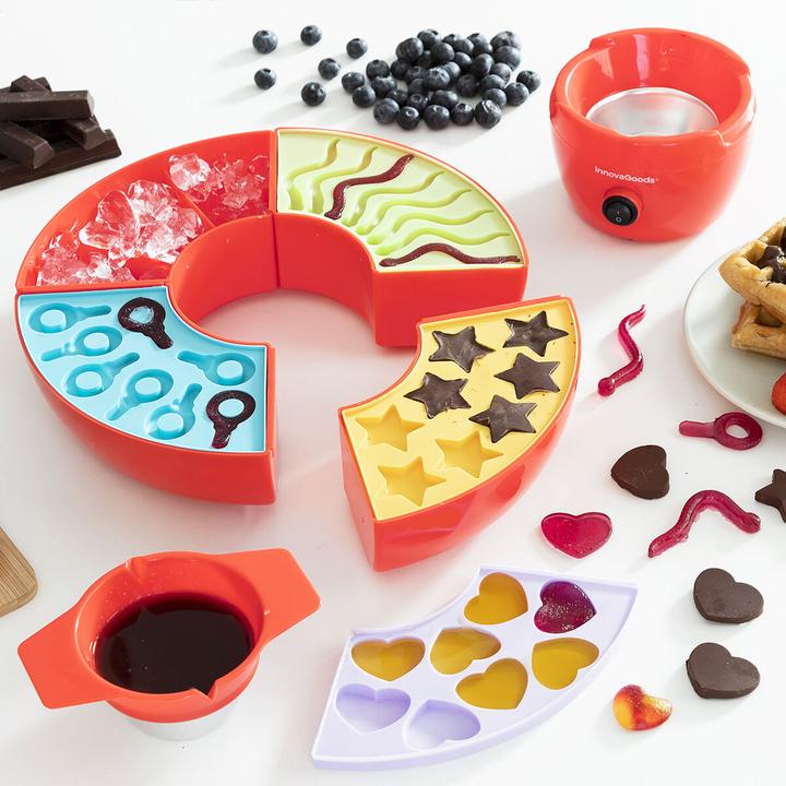 Produktbild InnovaGoods Maschine für Gummibärchen und Schokolade - 2-in-1