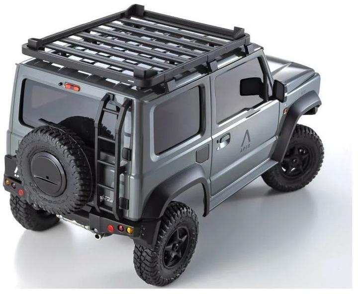 Actual product image Kyosho Scale Crawler Mini-Z Suzuki Jimny Apio TS4, Grey 1:18, ARTR (RTR Ready-to-Run)