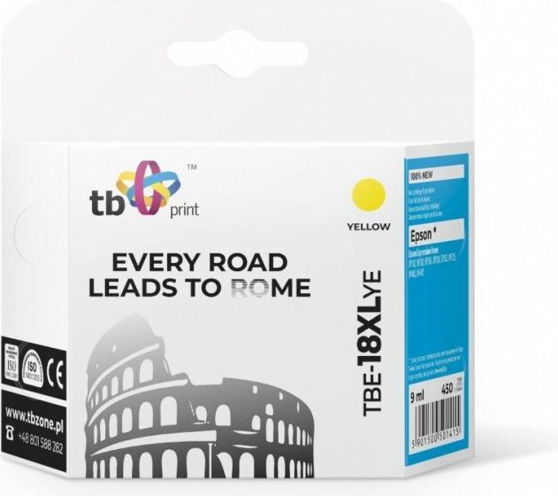 Actual product image Tusz do Epson XP 302 TBE-18XLYE YE