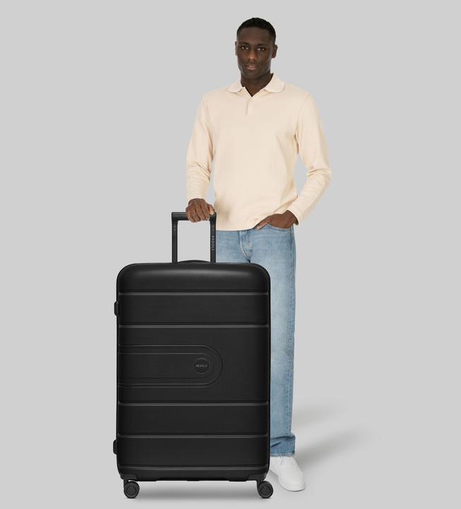 Produktbild Redolz Essentials 11 4 Rollen Trolley 76 cm mit Dehnfalte (115 l, XL (ab 115l))
