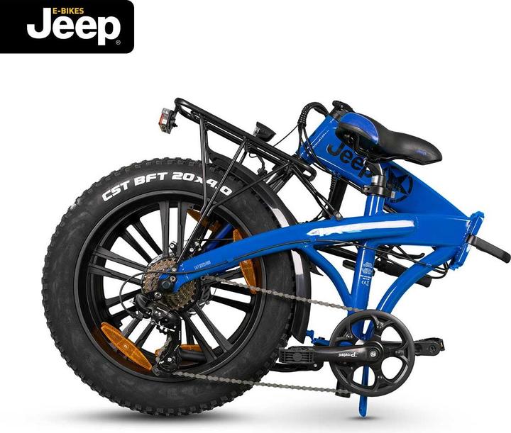 Actual product image Jeep Fold FAT e-bike FR 7105 4xe Limited Edition, 20" compact bike, folding e-bike, 7-gear derailleur (38 cm)