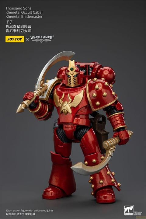 Immagine prodotto Joy Toy Warhammer L'Eresia di Horus Action Figure 1/18 Mille Figli Khenetai Cabala Occulta Khenetai