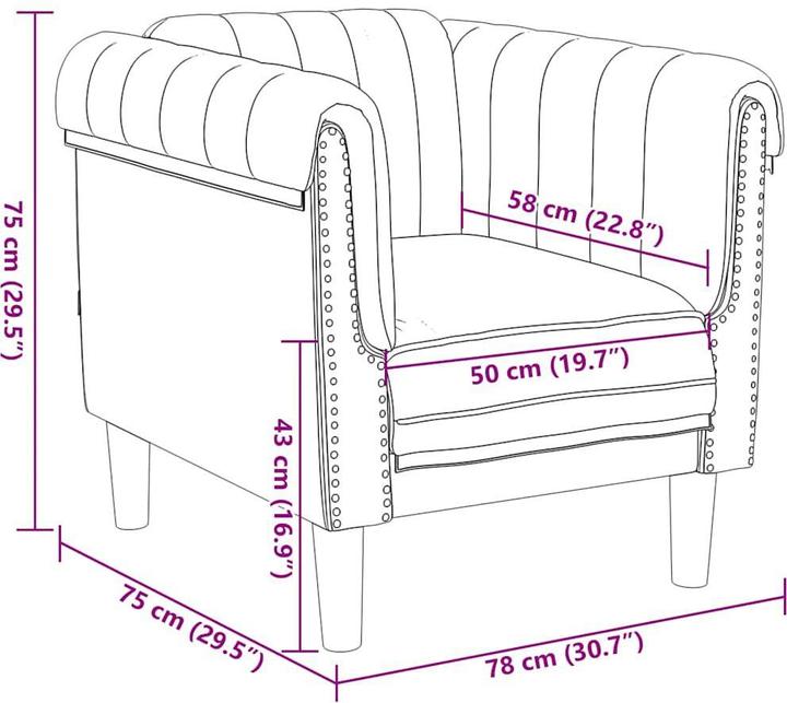 Actual product image VidaXL Tildie