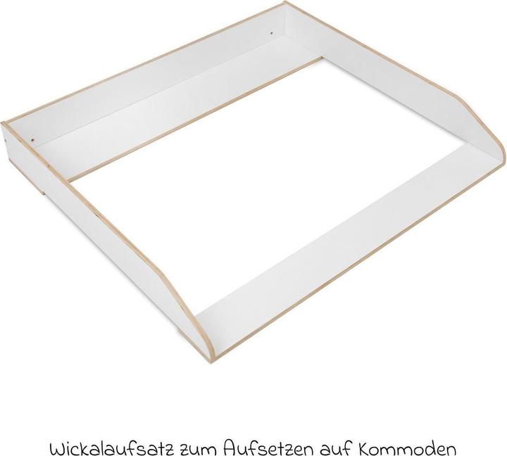 Actual product image jonka Wickelkommoden Wickelaufsatz für IKEA Hemnes Kommoden -