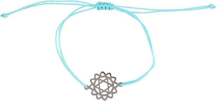 Produktbild Something Different HerzChakra ArmbandAnhänger Faden Stahl (100% synthetisches Material)