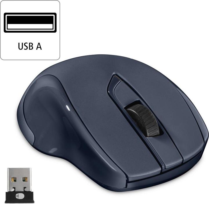 Image du produit Hama MW-800 V2 Souris droite RF sans fil laser 3200 DPI (Sans fil)