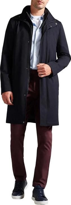 Actual product image Ted Baker Mens Erolson Funnel Neck Coat (S)