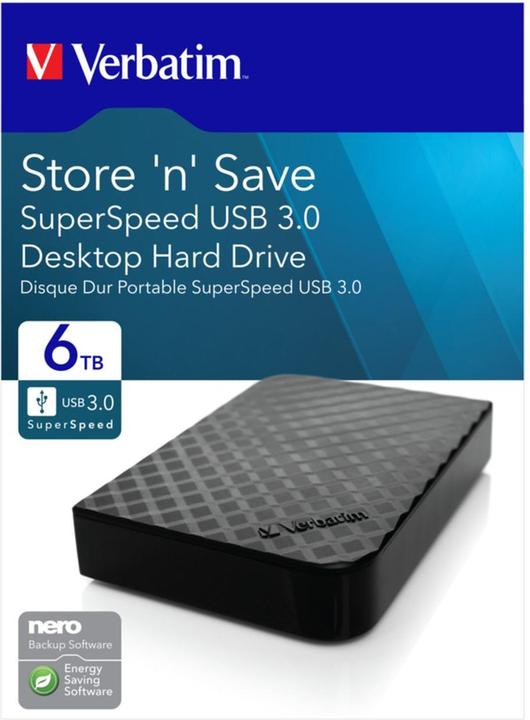 Image du produit Verbatim Store n Save (6 To)