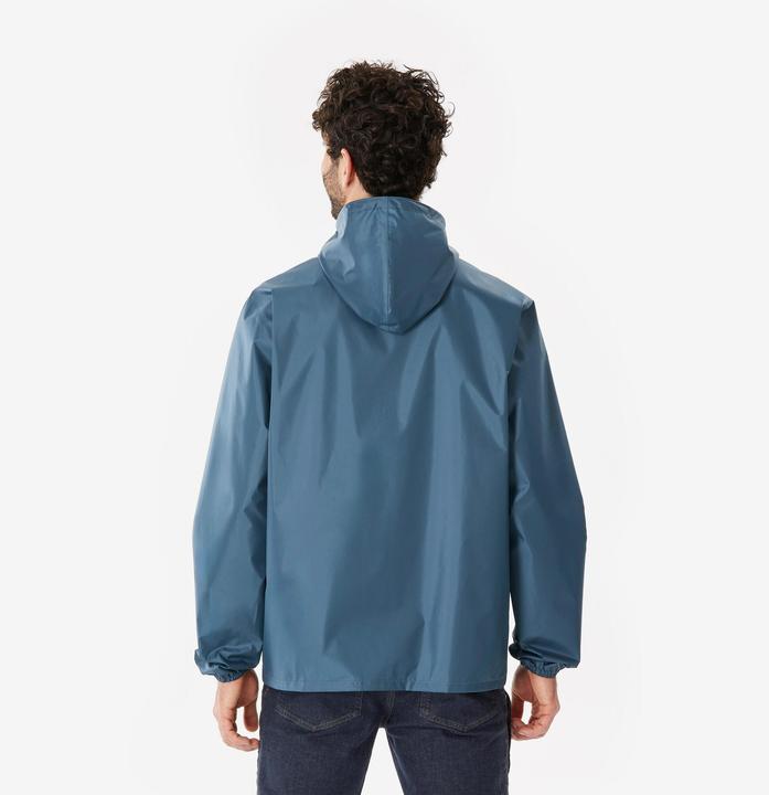 Produktbild Quechua Regenjacke Herren - Raincut Fullzip blau (S)