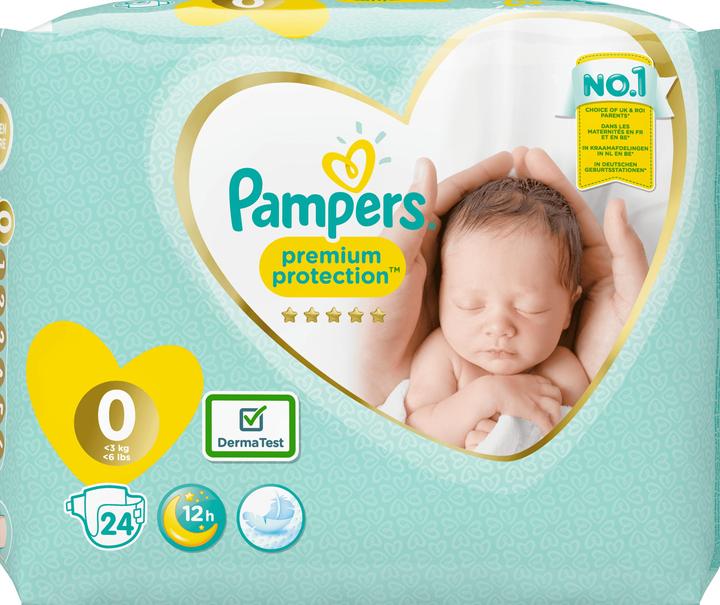 Immagine prodotto Pampers Nuovo Baby Micro (Dimensione 0, Pacco trasportabile, 24 Pezzo/i)