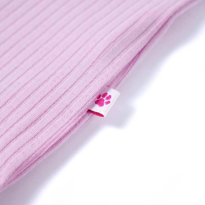 Actual product image VidaXL Children's T-shirt light pink 128,Material: 95 % cotton. 5 (128)