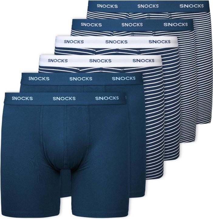 Image du produit Snocks Lange Boxershorts (XL, paquet de 6)