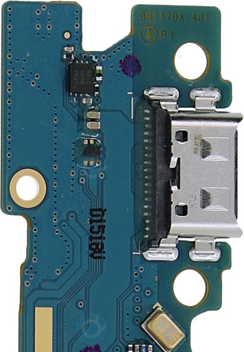Actual product image Clappio USB-C charging socket + 3.5mm jack plug (Galaxy A22)