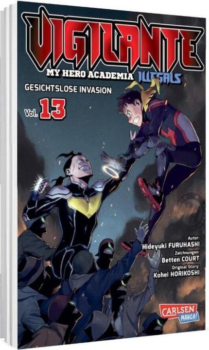 Image du produit Vigilante - My Hero Academia Illegals 13 (Allemand, Cour des Lits, Hideyuki Furuhashi, Kohei Horikoshi, Antje Bockel, 2023)