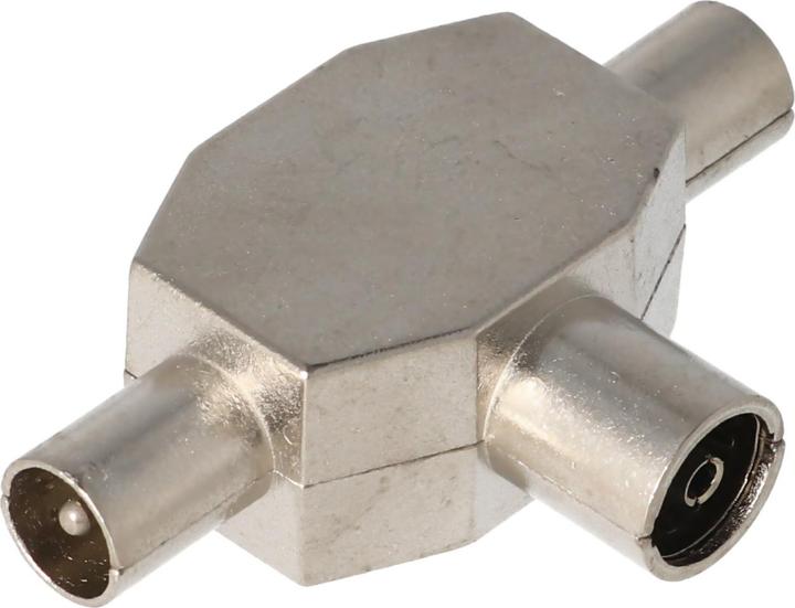 Actual product image Value Coaxial T-adapter (Terminal strips)