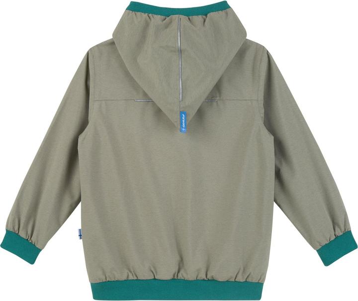 Image du produit finkid wendbare Regenjacke Muutuva vetiver/deep jungle (140, 146)