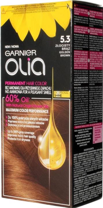Garnier Olia Hair Dye 5.3 Golden Brown (5.3 Golden Brown)