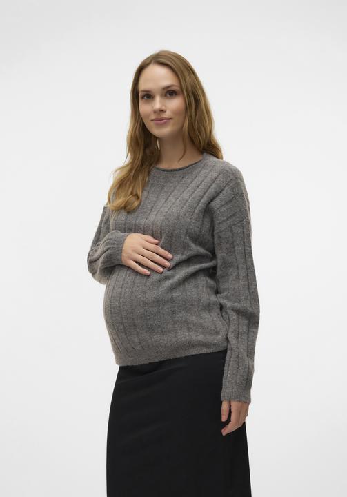 Image du produit Vero Moda Maternity Coupe normale Pull à col rond Haut tricoté (XL)