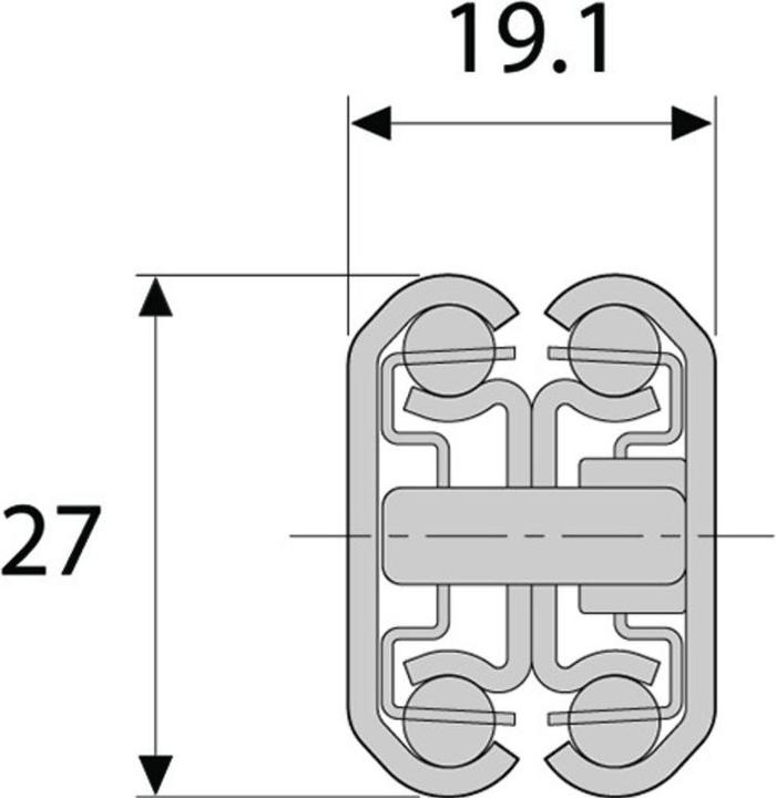Actual product image Accuride Full-extension ball bearing slides 2731 CL with locking device