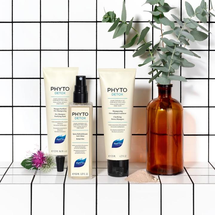 Produktbild Phyto Phytodetox Clarifiant Detox Shampoo (125 ml, Flüssiges Shampoo)