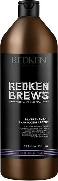 Actual product image Redken Brews Silver (1000 ml, Liquid shampoo)