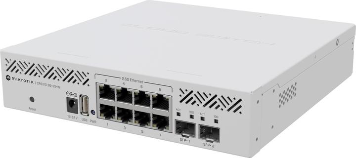 Immagine prodotto MikroTik Switch router cloud CRS310-8G+2S+IN (10 Porti)