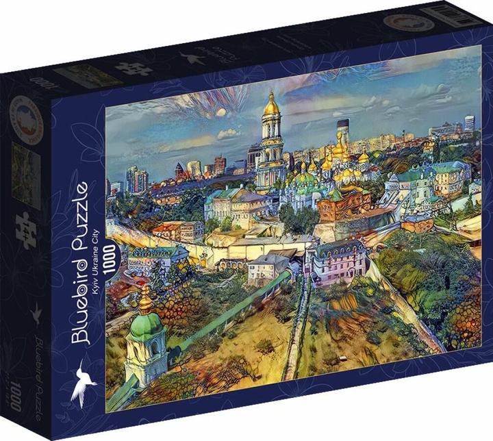 Actual product image Bluebird Puzzle Kiev, Ukraine 1000 pieces (1000 pieces)