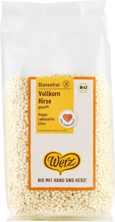 Produktbild Werz Vollkorn Hirse gepufft ungesüsst Bio (125 g)