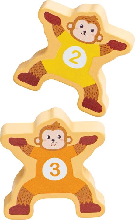 Actual product image Hape Monkey and Numbers Toy Train
