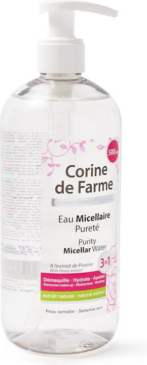 Produktbild Corine de Farme Purity micellar water (Puder, 500 ml)