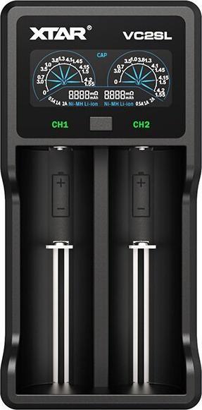 Image du produit Xtar Chargeur VC2S (1 pcs, A, C, D, AAAA, AA, AAA, Piles rechargeables + chargeur)
