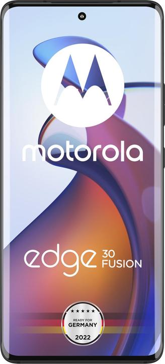 Actual product image Motorola Edge30 Fusion (128 GB, Cosmic Grey, 6.55", Dual SIM, 50 Mpx, 5G)