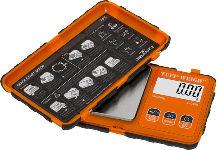 Image du produit OnBalance On Balance Tuff Wiegh Pocket Scale 200 x 0.01g Orange